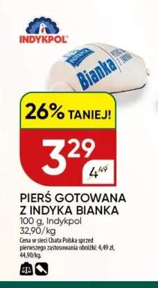 Pierś gotowana z indyka Bianka Indykpol