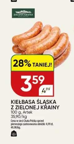 Kiełbasa śląska z Zielonej Krainy Artek