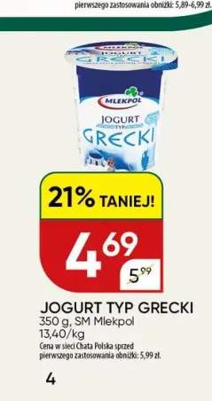 Jogurt typ grecki Mlekpol
