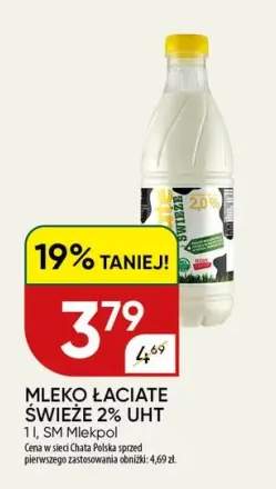 Mleko Łaciate świeże 2% UHT
