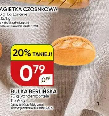 Bułka berlińska Vandemoortele