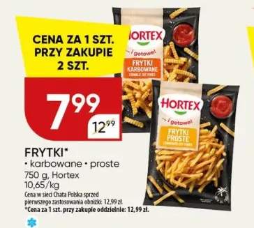 Frytki proste Hortex +1 wariant