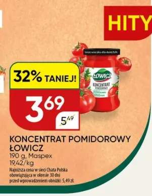 Koncentrat pomidorowy Łowicz