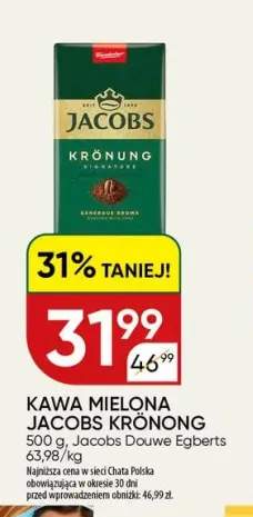 Kawa mielona Jacobs Krönung