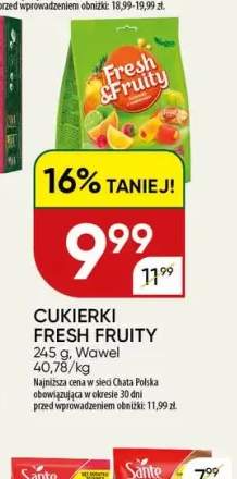 Cukierki Fresh Fruity Wawel