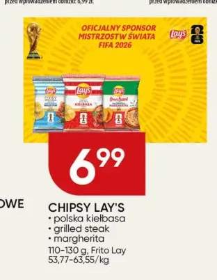 Chipsy Lay's polska kiełbasa +2 warianty
