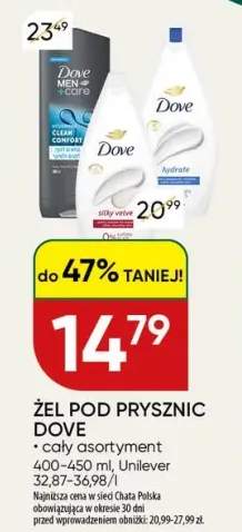 Żel pod prysznic Dove