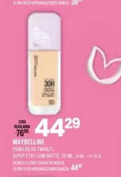 Podkład do twarzy Maybelline Super Stay Lumi Matte