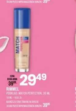 Podkład do twarzy Rimmel Match Perfection