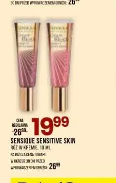 Róż w kremie Sensique Sensitive Skin