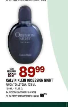 Woda toaletowa Calvin Klein Obsession Night