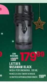 Woda perfumowana Lattafa Musamam Black