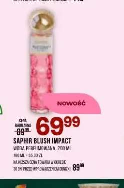 Woda perfumowana Saphir Blush Impact