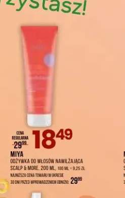 Odżywka do włosów nawilżająca Miya Scalp & More