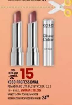 Pomadka do ust Kobo Professional Glossy Color