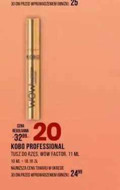 Tusz do rzęs Kobo Professional Wow Factor