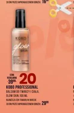 Balsam do twarzy i ciała Kobo Professional Glow Skin