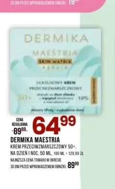 Krem przeciwzmarszczkowy 50+ na dzień i noc Dermika Maestria
