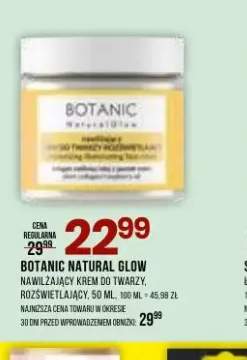 Nawilżający krem do twarzy rozświetlający Botanic Natural Glow