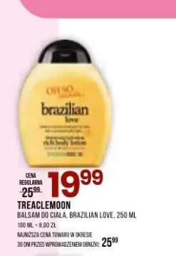 Balsam do ciała Brazilian Love Treaclemoon