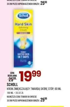 Krem zmiękczający twardą skórę stóp Scholl