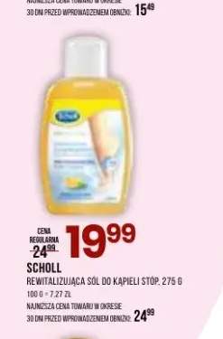 Rewitalizująca sól do kąpieli stóp Scholl