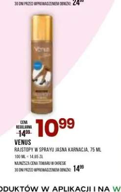 Rajstopy w sprayu jasna karnacja Venus