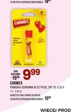 Pomadka ochronna w sztyfcie SPF 15 Carmex