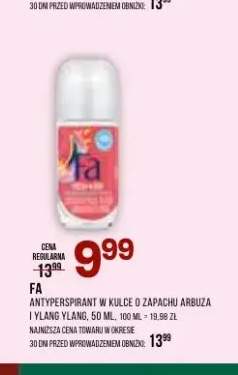 Antyperspirant w kulce o zapachu arbuza i ylang ylang Fa
