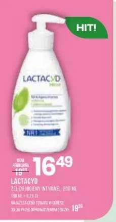Żel do higieny intymnej Lactacyd