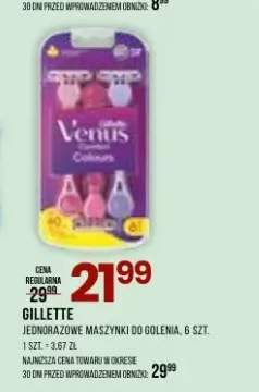 Jednorazowe maszynki do golenia Gillette