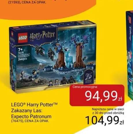 Klocki LEGO Harry Potter Zakazany Las: Expecto Patronum 76475