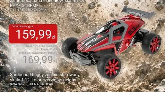 Samochód buggy zdalnie sterowany RACE XTREME