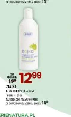 Płyn do kąpieli Ziaja