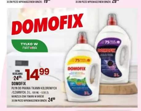 Płyn do prania tkanin kolorowych Domofix +1 wariant