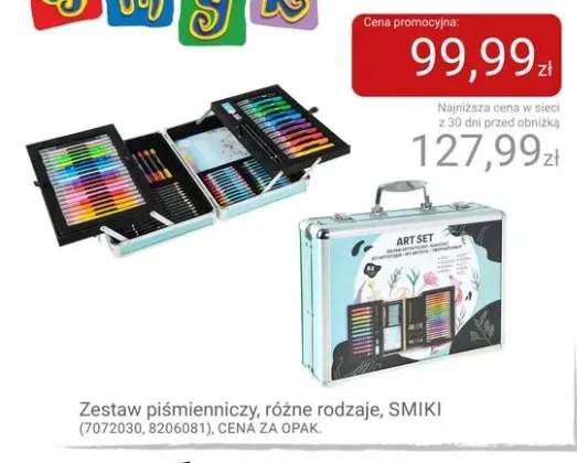 Zestaw piśmienniczy Smiki