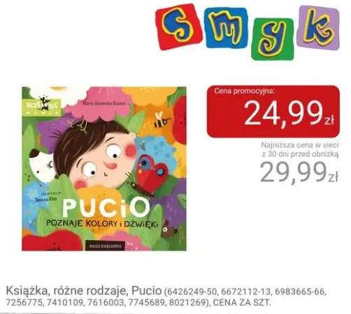 Książka Pucio Nasza Księgarnia