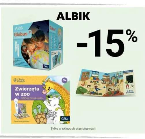 Książki interaktywne Albik Albi