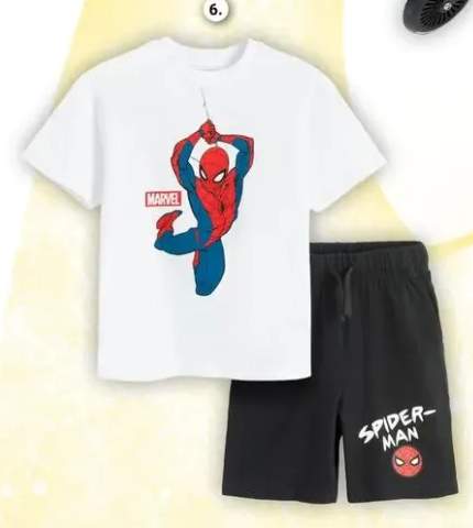 Zestaw koszulka i szorty Marvel Spider-Man