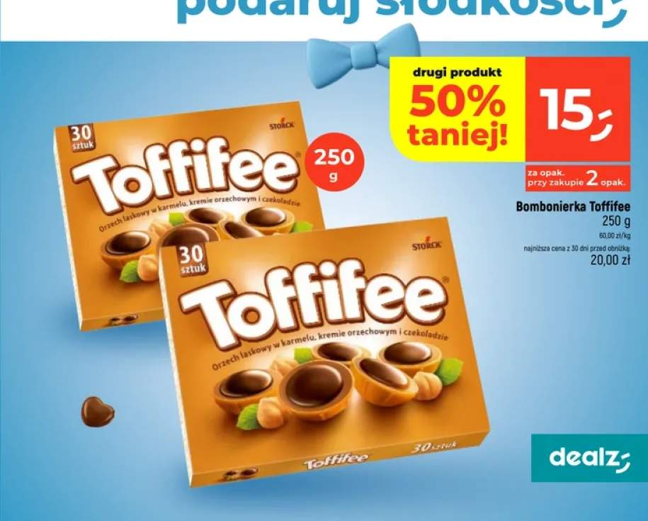 Bombonierka Toffifee