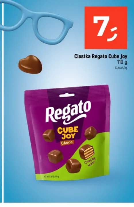 Ciastka Regato Cube Joy
