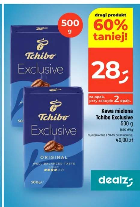 Kawa mielona Tchibo Exclusive Original