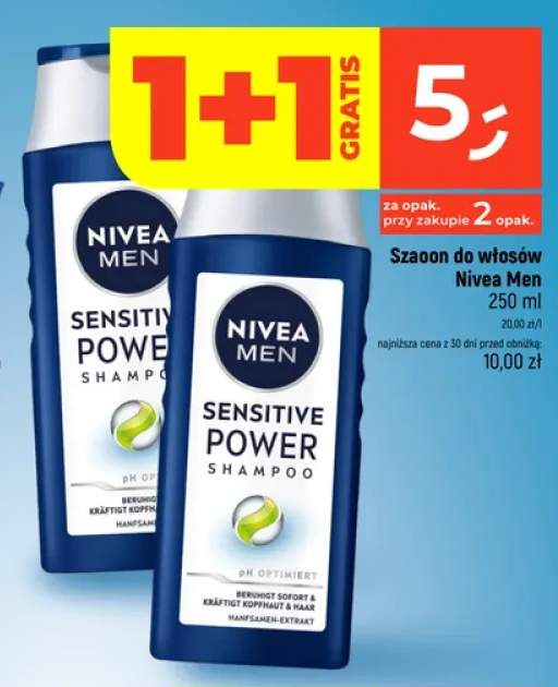 Szampon do włosów Nivea Men Sensitive Power