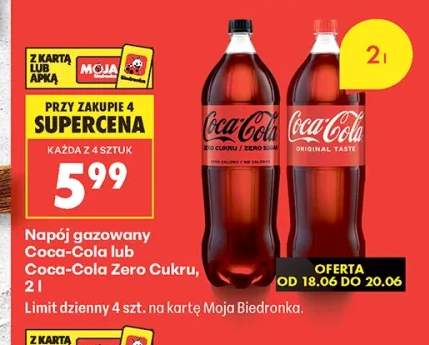 Napój gazowany Coca-Cola +1 wariant