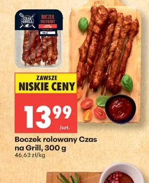 Boczek grillowy w marynacie klasycznej w plastrach Czas na Grill