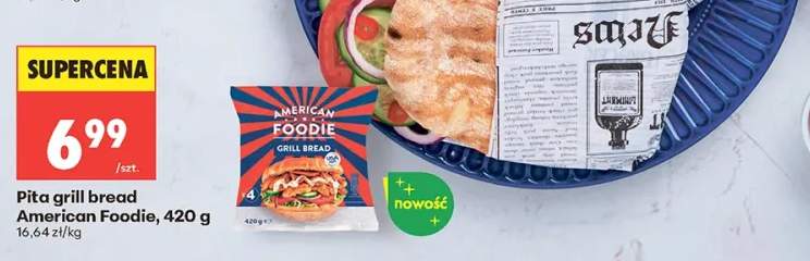 Pita grill bread American Foodie