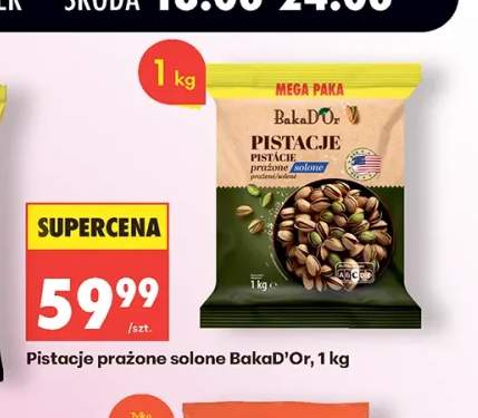 Pistacje prażone solone BakaD'Or
