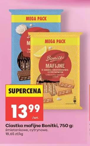 Ciastka mafijne Bonitki śmietankowe +1 wariant