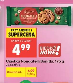 Ciastka Nougatelli Bonitki