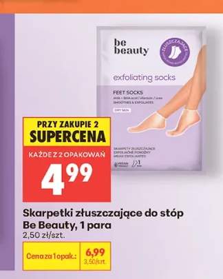 Skarpetki złuszczające do stóp Be Beauty